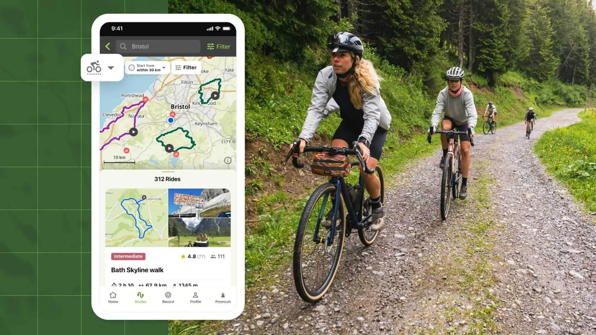 Tour gravel su komoot, grande novità del 2024