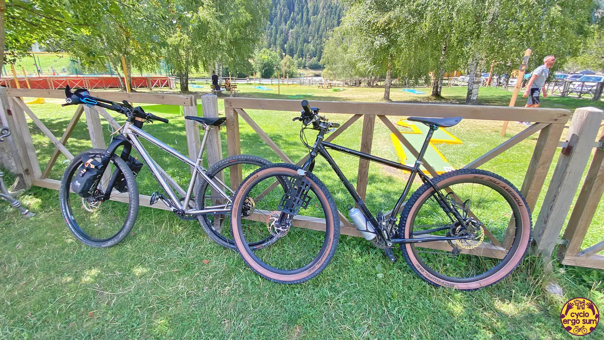 Gravel in Val d'Ayas, il Ru Curtod | In partenza dal lago di Brusson