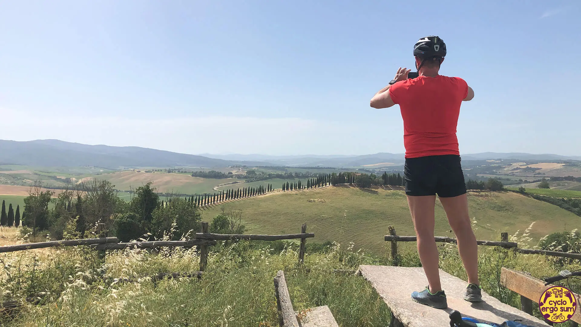 Val d'Orcia in bici | Hai voglia a far foto